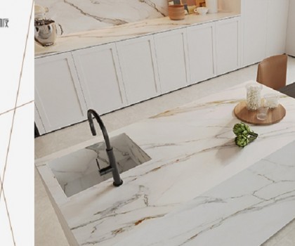 新明珠巖板廚房臺(tái)面新品丨顏值與功能，愛(ài)和煙火氣