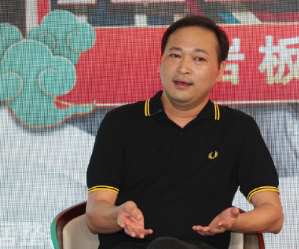 ART+瓷磚總經(jīng)理戴宣貴：堅持藝術(shù)巖板原創(chuàng)設(shè)計，打造核心競爭力