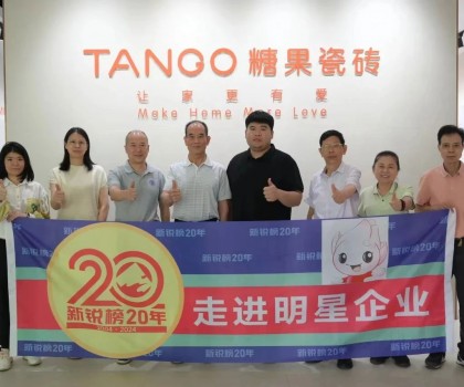 糖果瓷磚榮獲第20屆新銳榜“優(yōu)秀質感美學產(chǎn)品”，實力見證！