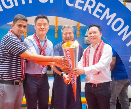 三國企業(yè)并肩前行！摩德娜助力Kajaria集團海外首家工廠成功點火