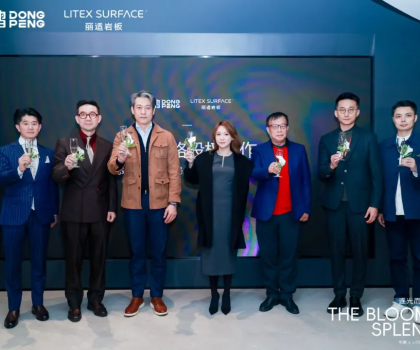 逐光而行 璀璨新生|東鵬x麗適2025高端巖板戰(zhàn)略發(fā)布會(huì)盛啟新章