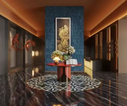 薩米特·靈感丨輕奢會(huì)所相遇瓷磚藝術(shù)，構(gòu)筑非凡空間意境！