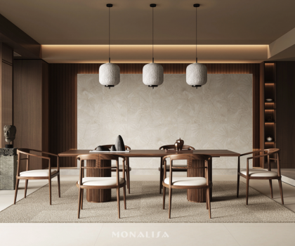 瓷上生花，歲月風(fēng)華,蒙娜麗莎瓷磚解碼千年雅居密碼